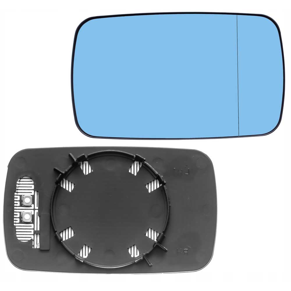 BMW 5 Touring jobb oldali fűthető, kék színű tükörlap 1996-2004