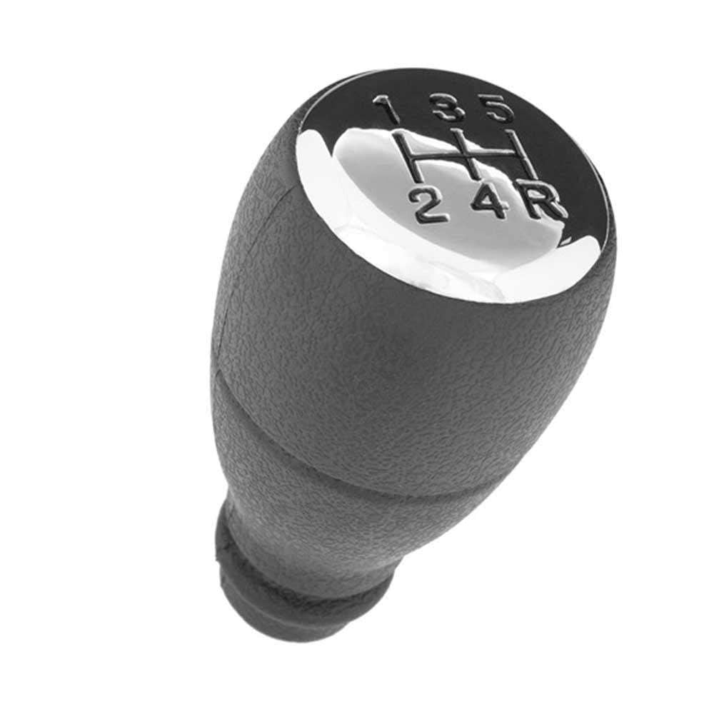 Fekete színű, 5 sebességes Citroen váltógomb. Krómozott, 5 fokozatos számlappal