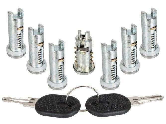 Citroen Jumper zárbetét, zárhenger készlet 6 db-os