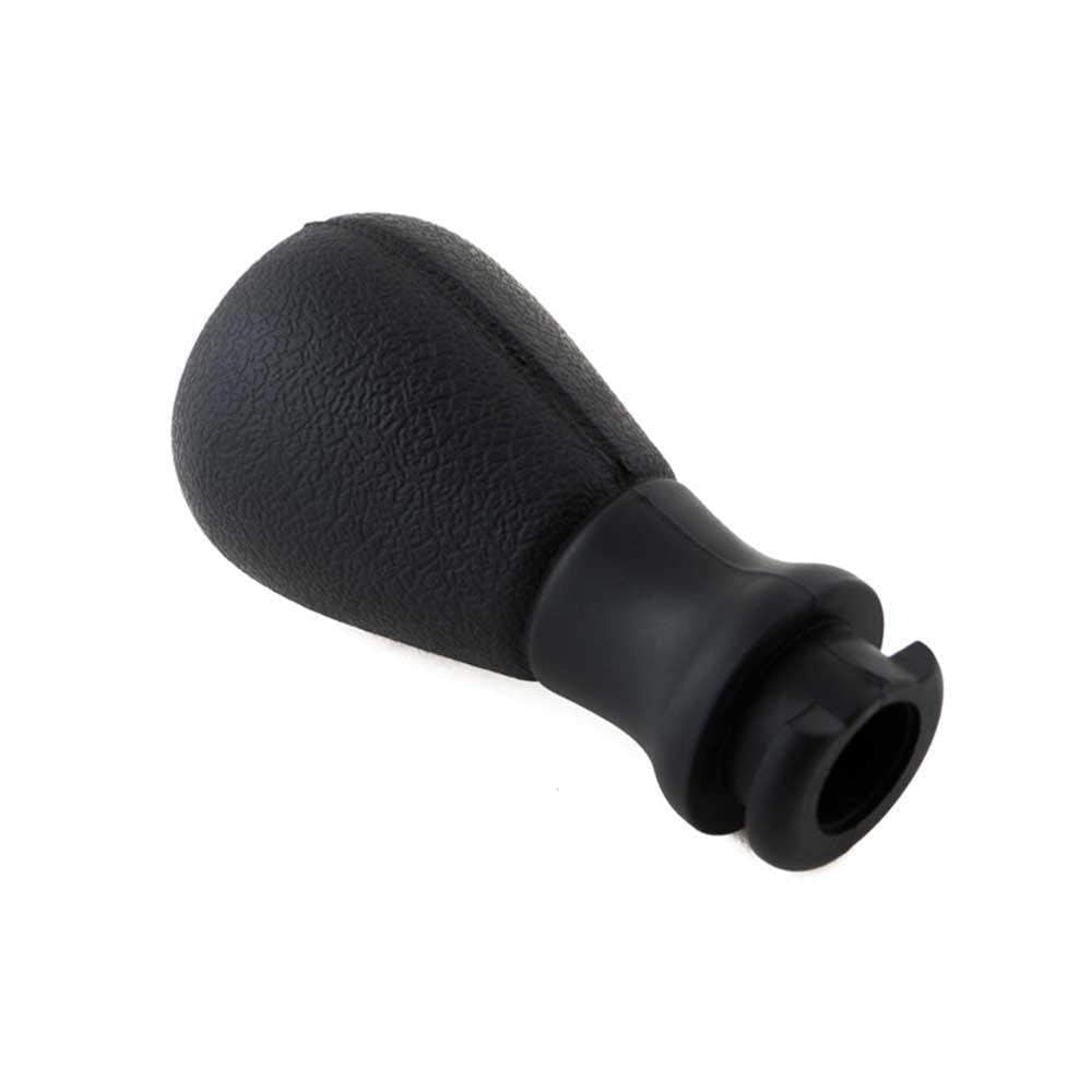 Fekete színű, 5 sebességes Citroen váltógomb.