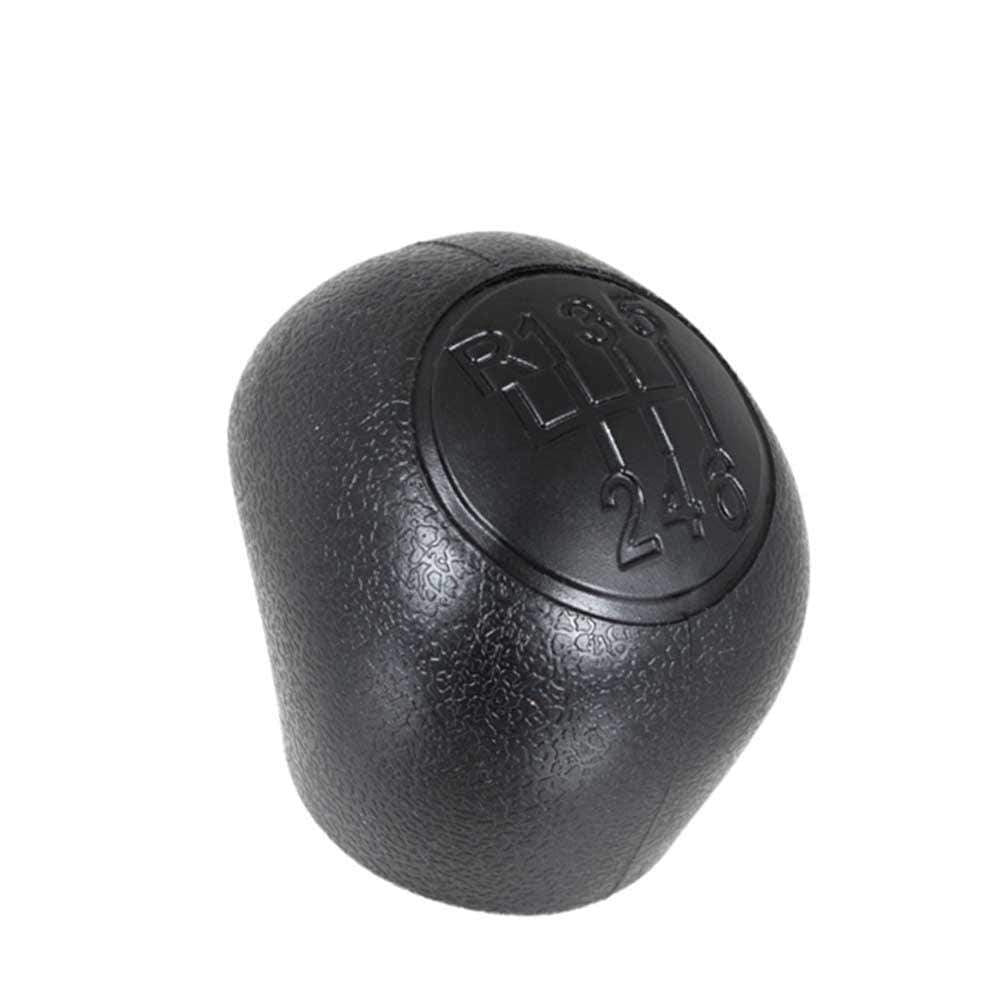 Fekete színű, 6 sebességes Citroen váltógomb