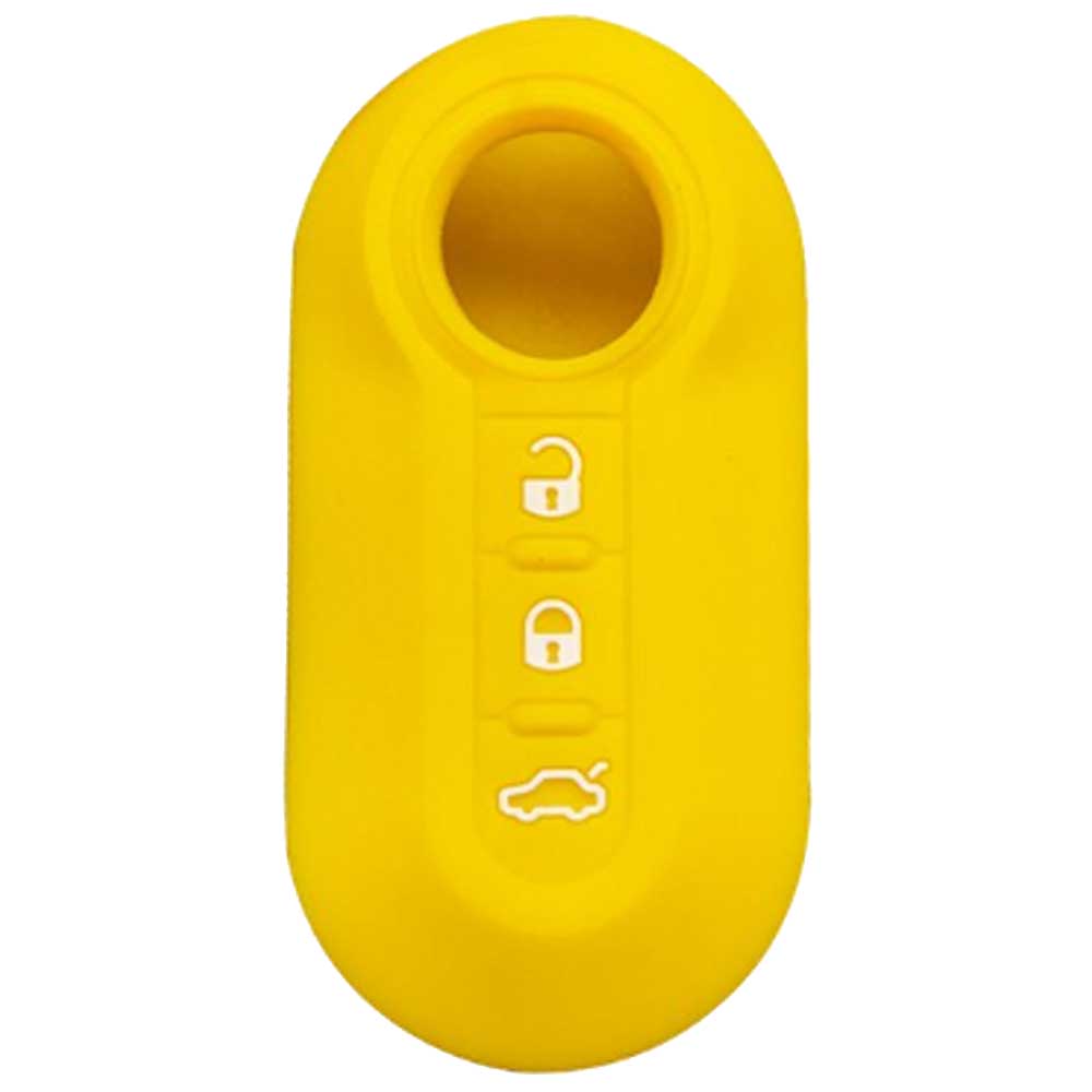 Citroen 3 gombos szilikontok sárga színben