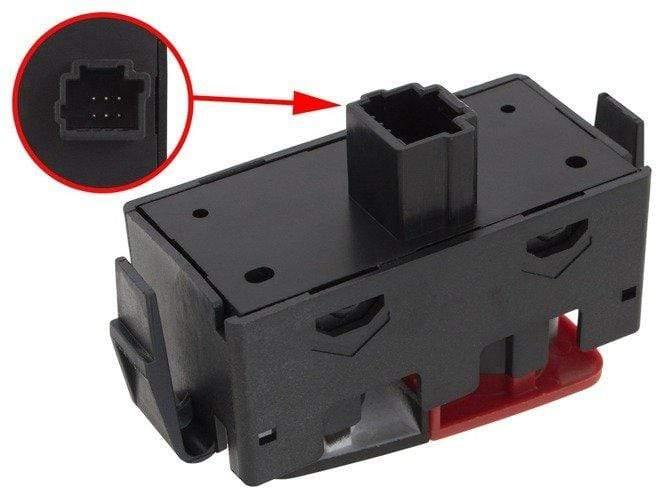 Dacia Lodgy Elakadásjelző kapcsoló és központi zár gomb, piros - Peppi.hu