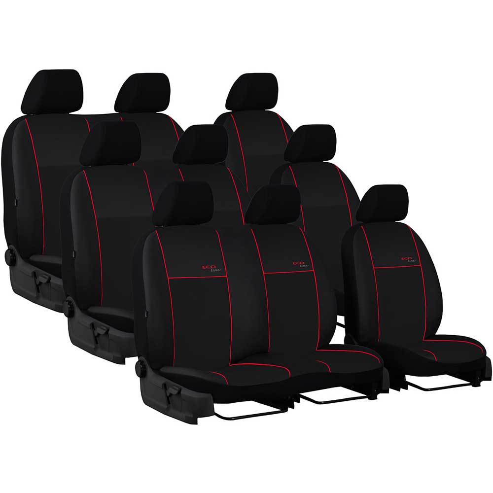 Citroen Jumpy (9 miest) poťah na sedadlá Eco Line 2007-2016