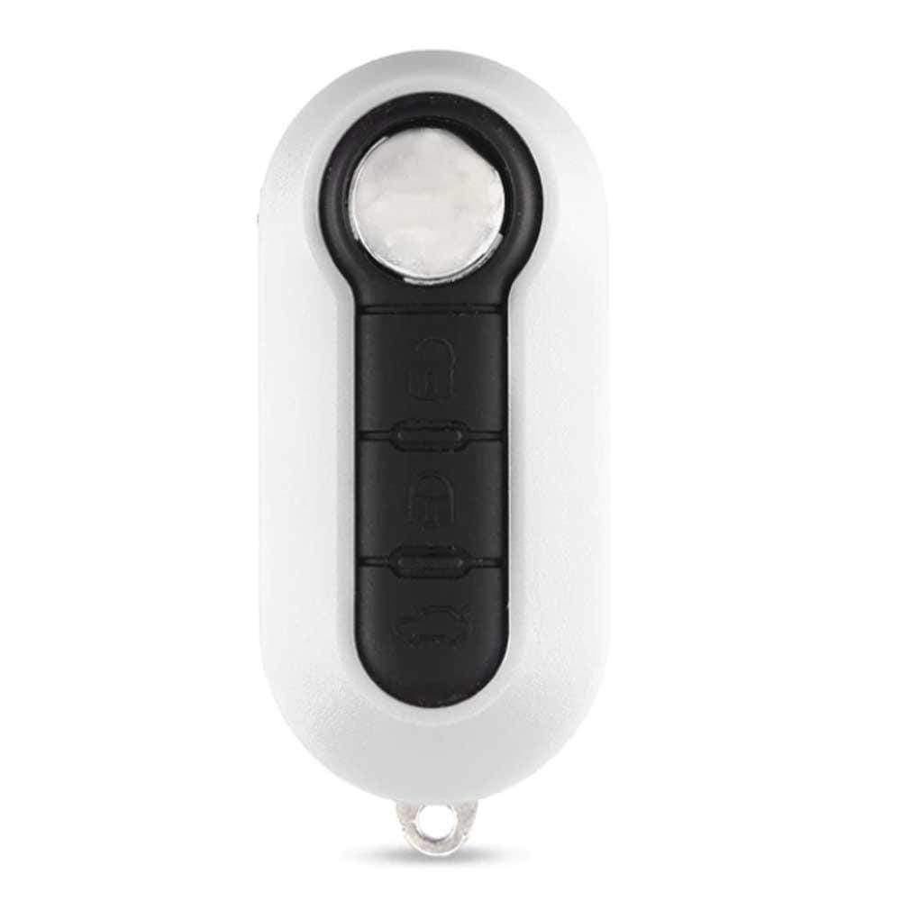 3 gombos, fehér színű Citroen bicskakulcs fekete színű gombsorral.