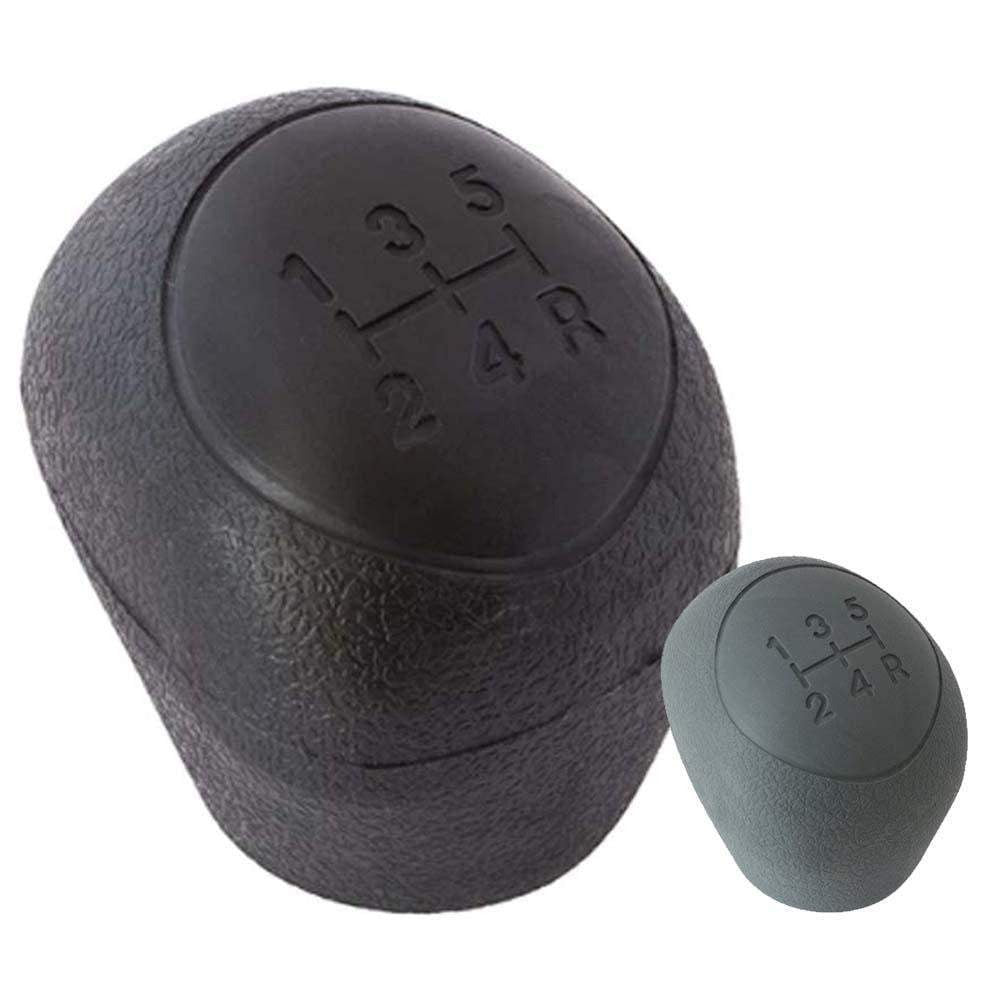 Fekete és szürke színű, 5 sebességet Fiat váltógomb. 5 fokozatos számlappal.