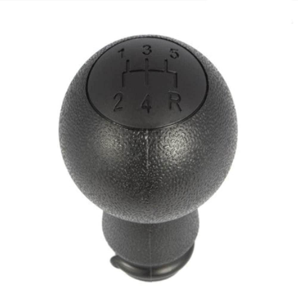 Fekete színű, 5 sebességes Fiat Doblo váltógomb. Fekete színű, 5 fokozatos számlappal.