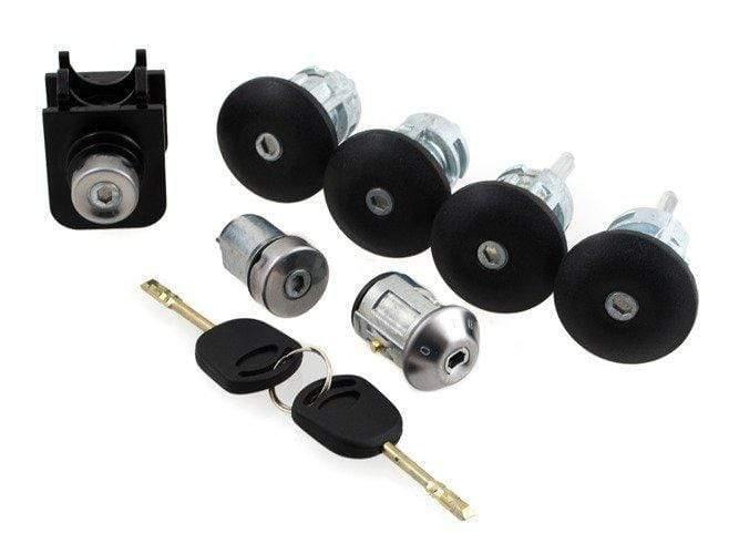 Ford Transit gyújtáskapcsoló zárbetét, zárhenger készlet 7 db-os