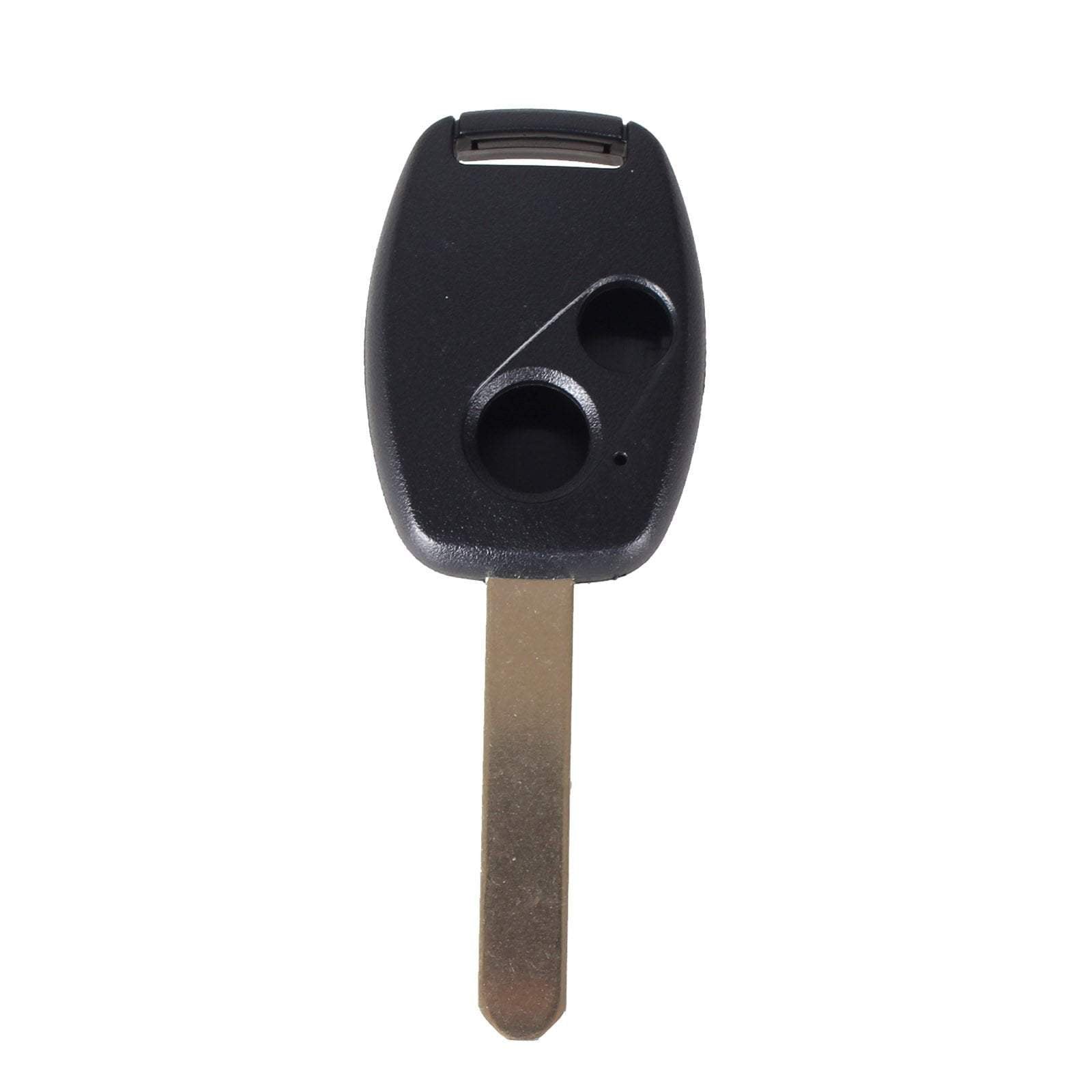 Fekete színű, 2 gombos Honda kulcs, kulcsház nyers kulcsszárral.