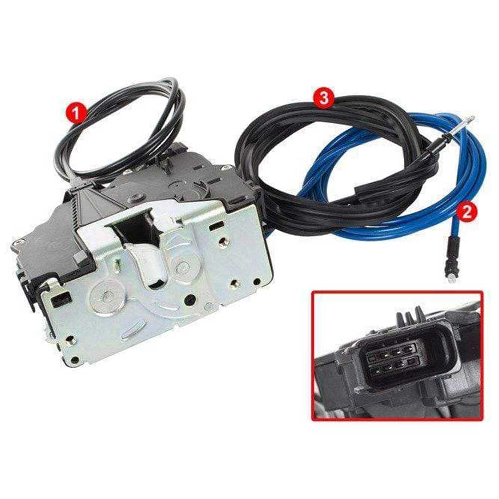 Peugeot Boxer II 2006- Oldalsó tolóajtó Középzára (Hosszú kábelváltozat)