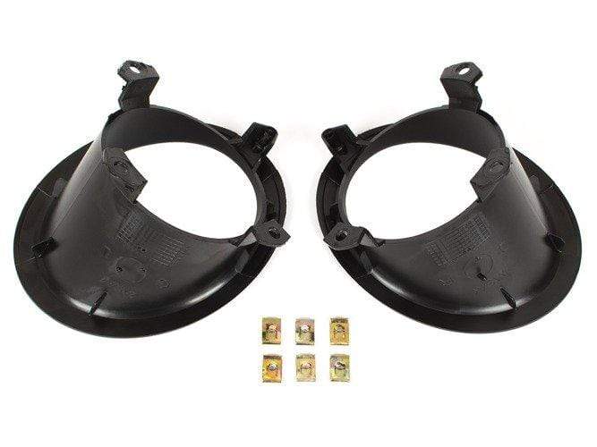 Citroen Berlingo II 2002-2008 rám hmlového svetla čierny ľavý + pravý sada