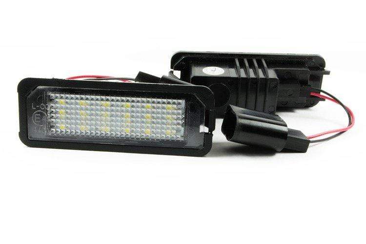 VW Amarok, Eos, Golf, Lupo, Beetle, Passat, Phaeton, Scirocco, Touareg LED osvetlenie evidenčného čísla