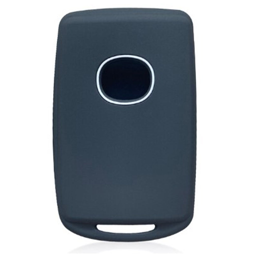 Mazda 1 gombos szilikon tok, fekete-fehér színben.