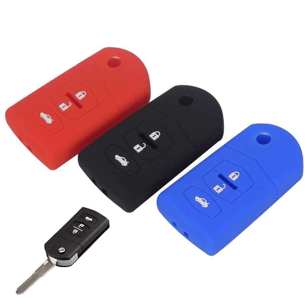 Mazda bicskakulcs szilikon tok 3 gomb