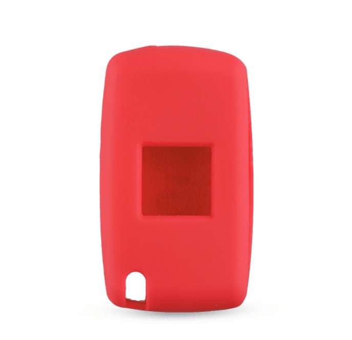 Citroen kulcs szilikon tok 2 gombos PRÉMIUM piros
