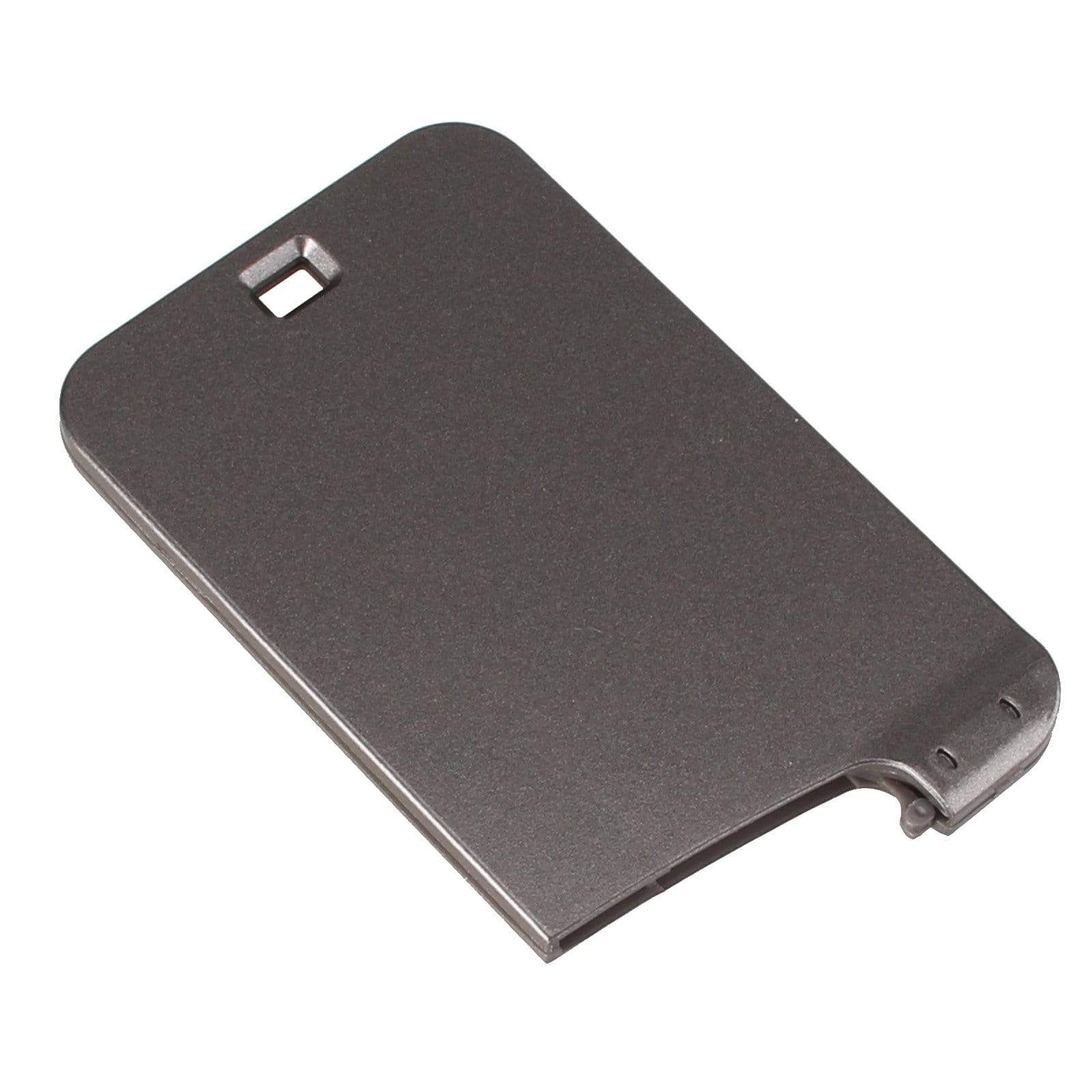 Szürke színű, 2 gombos Renault kulcsház, indítókártya. Fekete színű mintával