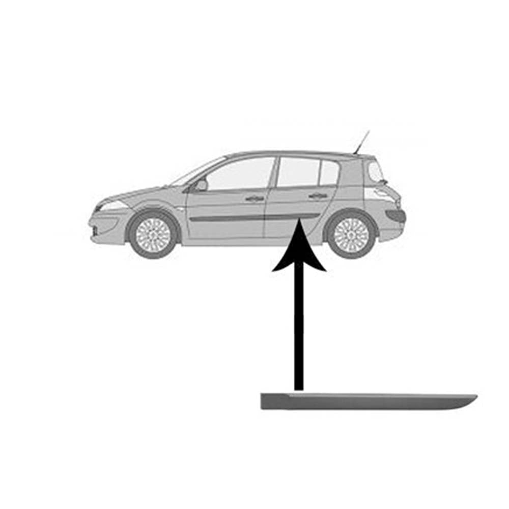 Renault Megane oldalsó díszléc 2003-