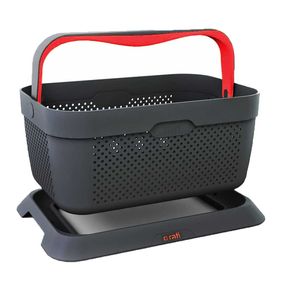 rati basket autós kosár piros színben