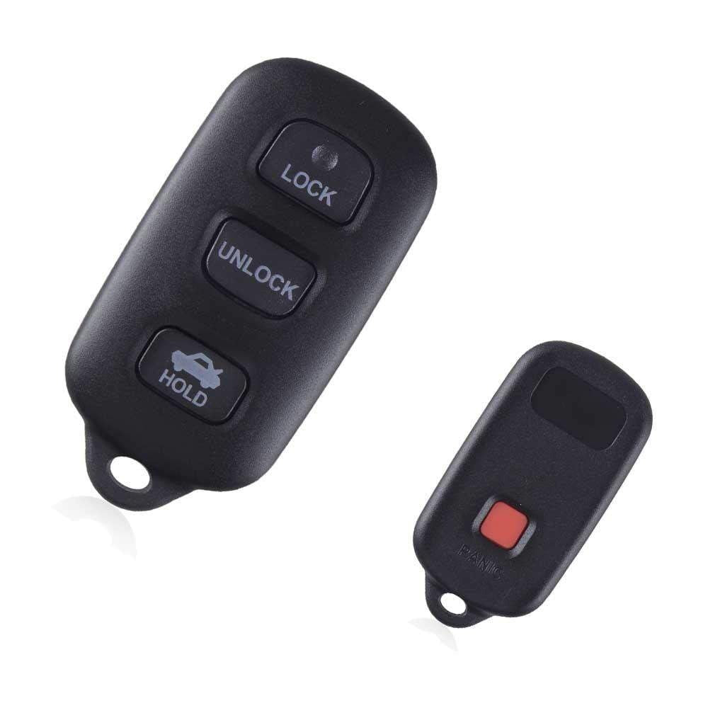 Toyota 3+1 gombos távirányító kulcs